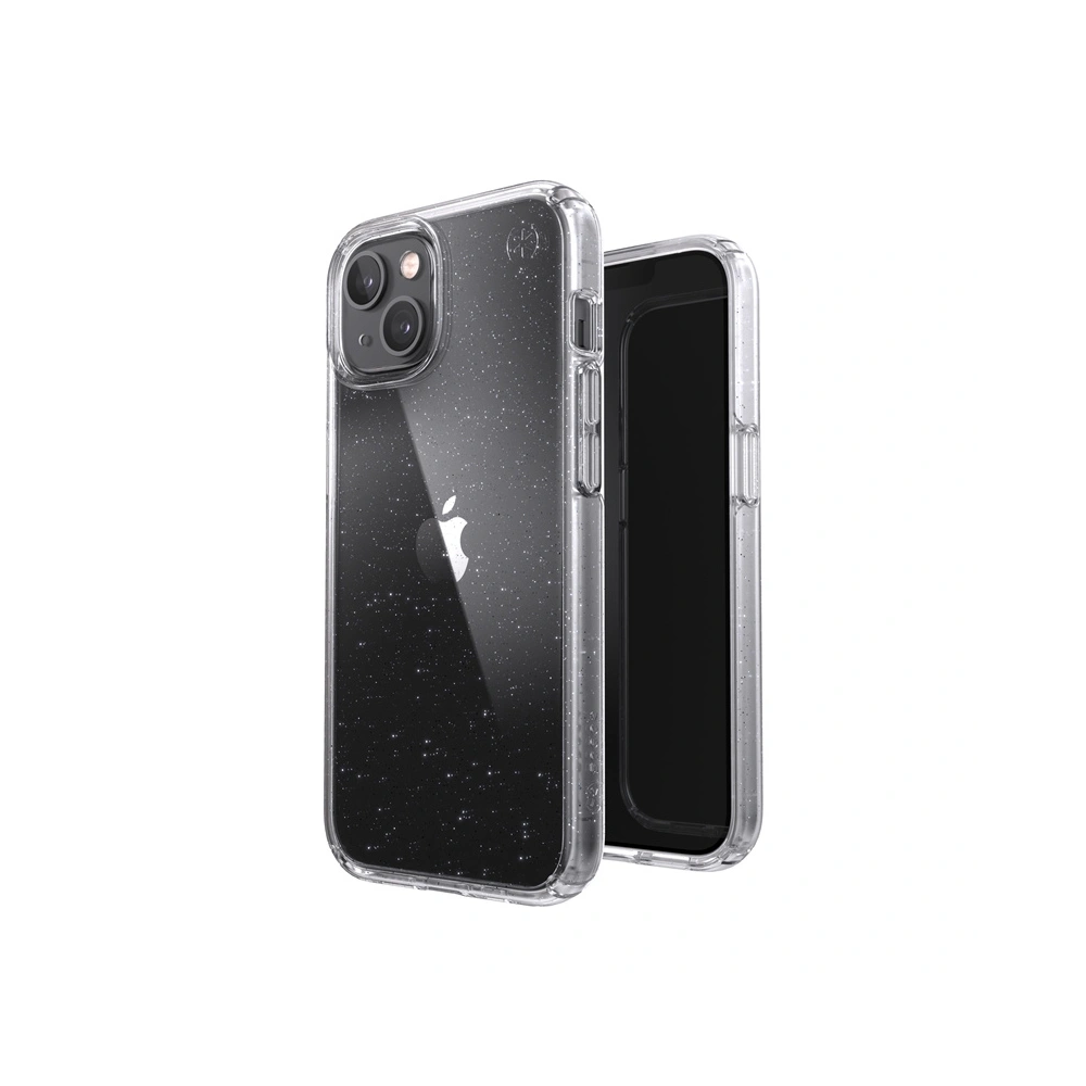Hurtownia GSM - Etui Speck Presidio Perfect-Clear Glitter MICROBAN Apple iPhone 13 (Čiré/Platinové třpytky) - SPK247CLPLAGLI - {ean13} - Hurt