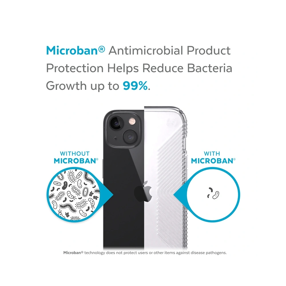 Hurtownia GSM - Etui Speck Presidio Perfect-Clear Grips MICROBAN Apple iPhone 13 (Čiré) - SPK248CL - {ean13} - Hurt