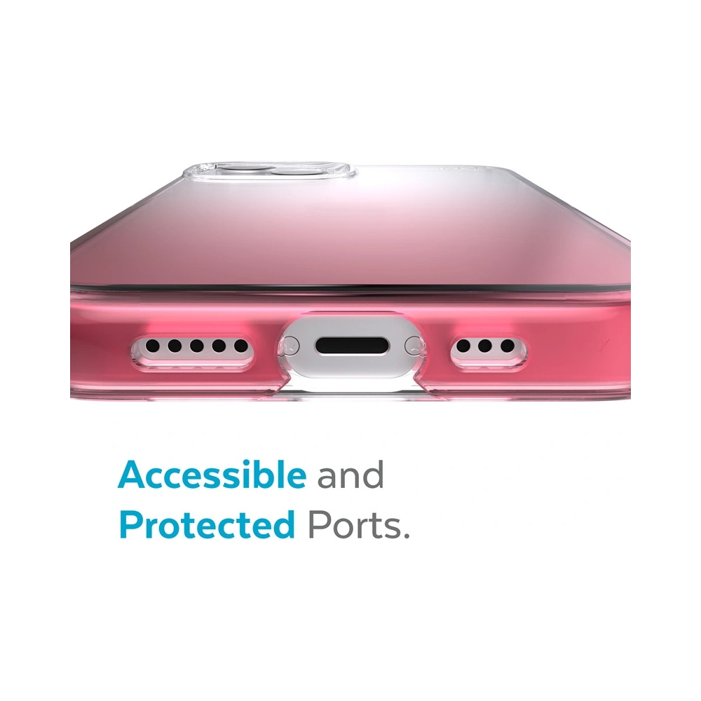 Hurtownia GSM - Etui Speck Presidio Perfect-Clear Ombre MICROBAN Apple iPhone 13 (Čirý/Vintage Růžový) - SPK250CLVINROS - {ean13} - Hurt