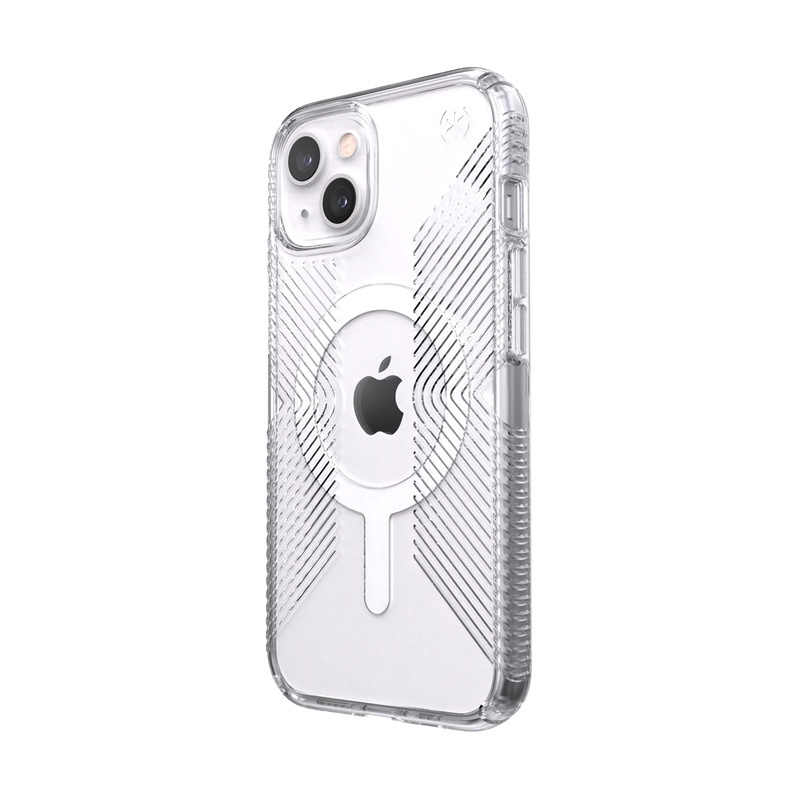 Speck Distributor - 840168505913 - SPK256CL - Speck Presidio Perfect-Clear Grips MagSafe MICROBAN Apple iPhone 13 (Clear) - B2B homescreen
