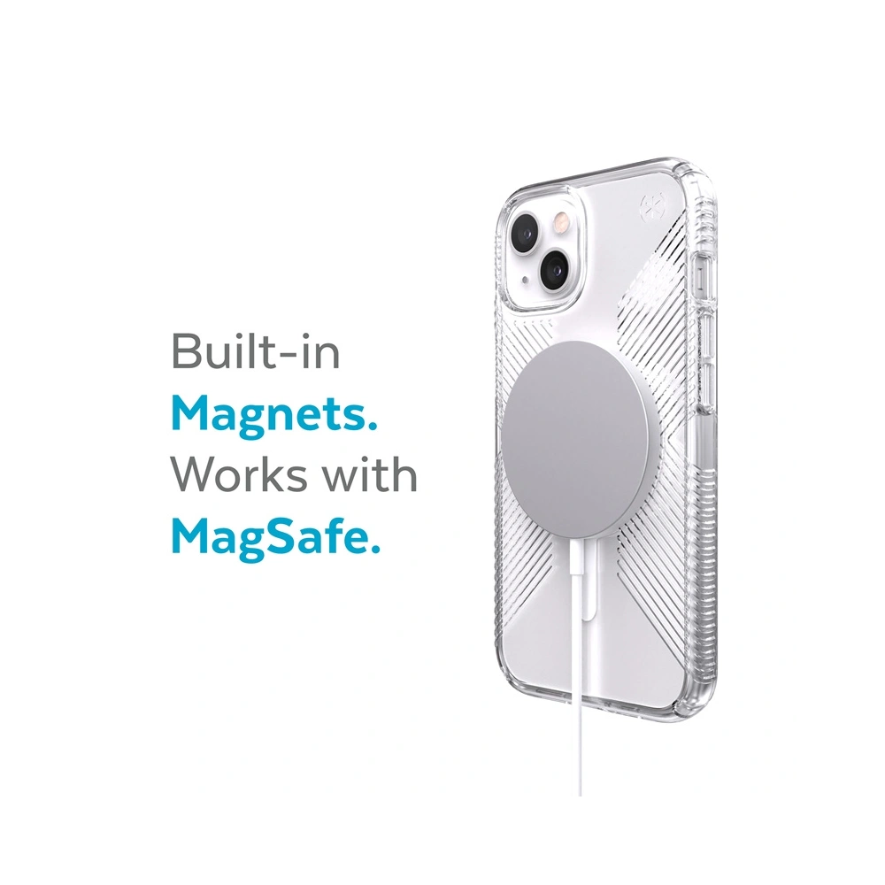 Wholesale Speck Presidio Perfect-Clear Grips MagSafe MICROBAN Apple iPhone 13 (Clear) - SPK256CL - {ean13} - Hurt