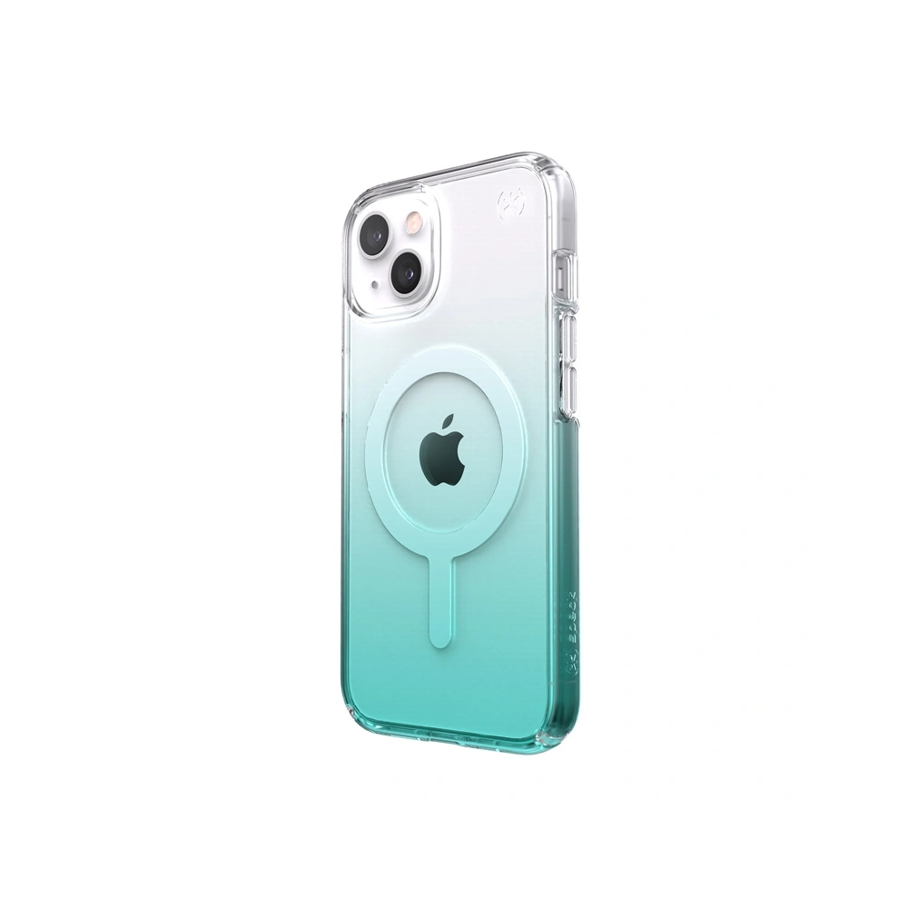 Wholesale Speck Presidio Perfect-Clear Ombre MagSafe MICROBAN Apple iPhone 13 (Clear/Fantasy Teal Fade) - SPK258CLFANTEAFAD - {ean13} - Hurt