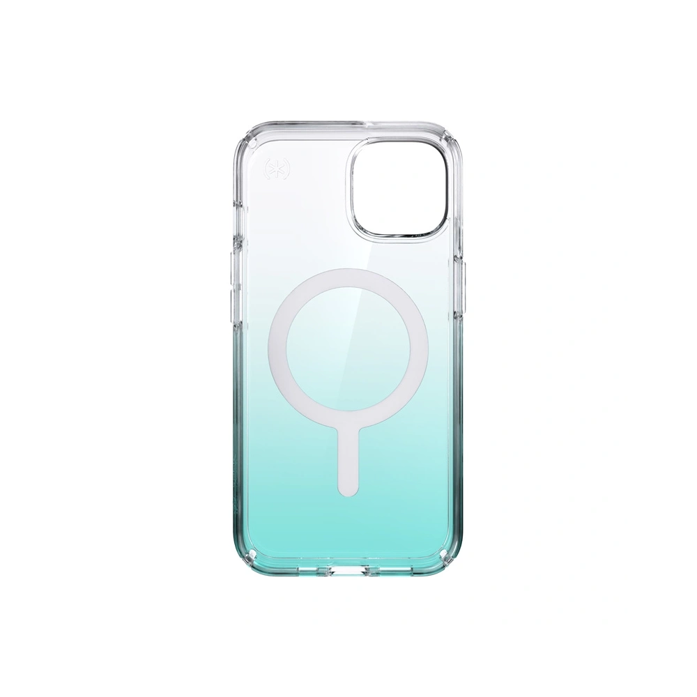 Wholesale Speck Presidio Perfect-Clear Ombre MagSafe MICROBAN Apple iPhone 13 (Clear/Fantasy Teal Fade) - SPK258CLFANTEAFAD - {ean13} - Hurt