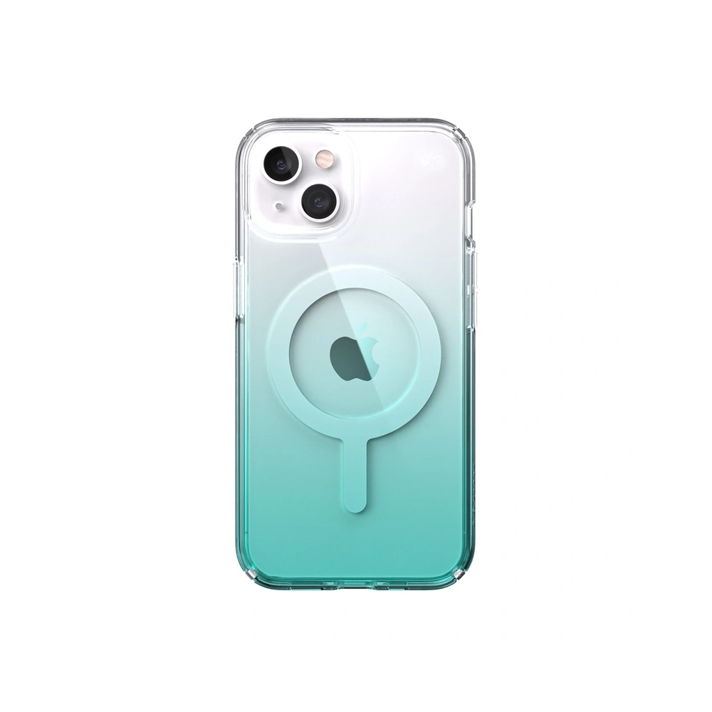 Wholesale Speck Presidio Perfect-Clear Ombre MagSafe MICROBAN Apple iPhone 13 (Clear/Fantasy Teal Fade) - SPK258CLFANTEAFAD - {ean13} - Hurt
