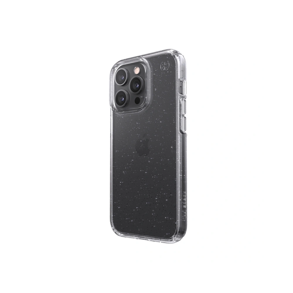 Hurtownia GSM - Etui Speck Presidio Perfect-Clear Glitter MICROBAN Apple iPhone 13 Pro (Čirý/Platinový třpyt) - SPK266CLPLAGLI - {ean13} - Hurt