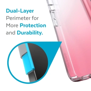 Wholesale Speck Presidio Perfect-Clear Ombre MICROBAN Apple iPhone 13 Pro (Clear/Vintage Rose) - SPK269CLVINROS - {ean13} - Hurt