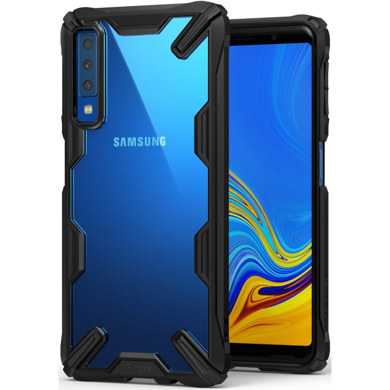 Ringke Distributor - 8809628567153 - [KOSZ] - Ringke Fusion-X Samsung Galaxy A7 2018 Black - B2B homescreen