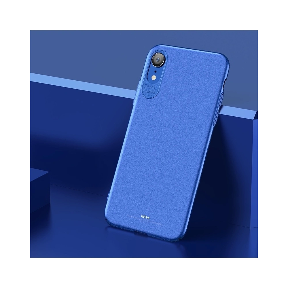 Hurtownia GSM - Etui MSVII iPhone XR 6.1 Modré - MS7207BLU - {ean13} - Hurt