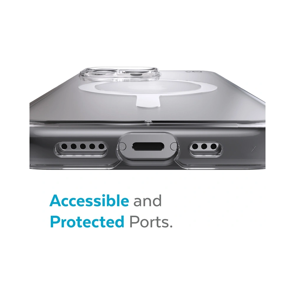 Hurtownia GSM - Etui Speck Presidio Perfect-Clear Impact Geometry MagSafe MICROBAN Apple iPhone 13 Pro (Čirý/Černý) - SPK275CLBLK - {ean13} - Hurt
