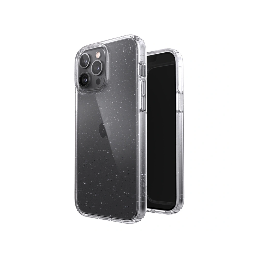 Hurtownia GSM - Etui Speck Presidio Perfect-Clear Glitter MICROBAN Apple iPhone 13 Pro Max (Čirý/Platinový třpyt) - SPK285CLPLAGLI - {ean13} - Hurt
