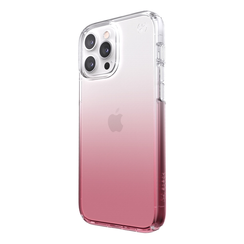 Speck Distributor - 840168505531 - SPK288CLVINROS - Speck Presidio Perfect-Clear Ombre MICROBAN Apple iPhone 13 Pro Max (Clear/Vintage Rose) - B2B homescreen