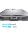 Wholesale Speck Presidio Perfect-Clear Impact Geometry MICROBAN Apple iPhone 13 Pro Max (Clear/Black) - SPK289CLBLK - {ean13} - Hurt
