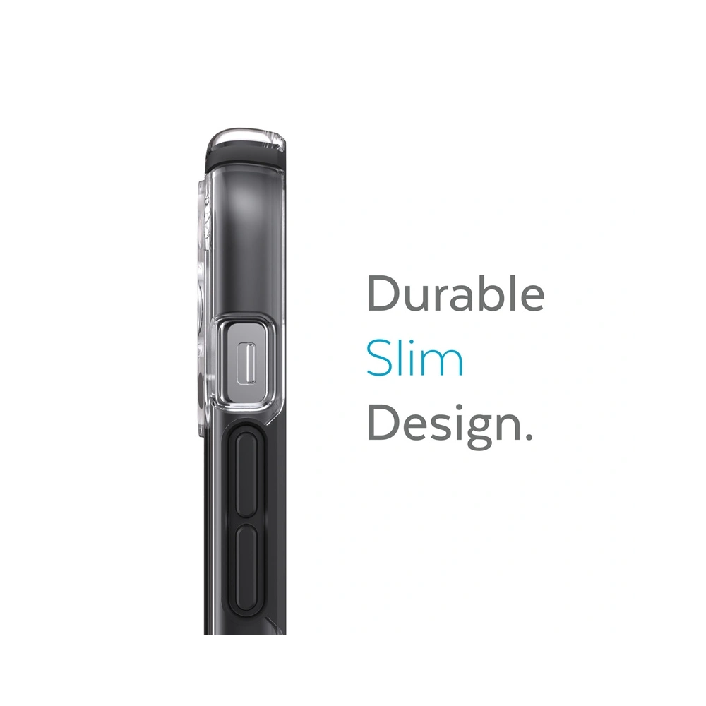 Hurtownia GSM - Etui Speck Presidio Perfect-Clear Impact Geometry MICROBAN Apple iPhone 13 Pro Max (Čirý/Černý) - SPK289CLBLK - {ean13} - Hurt