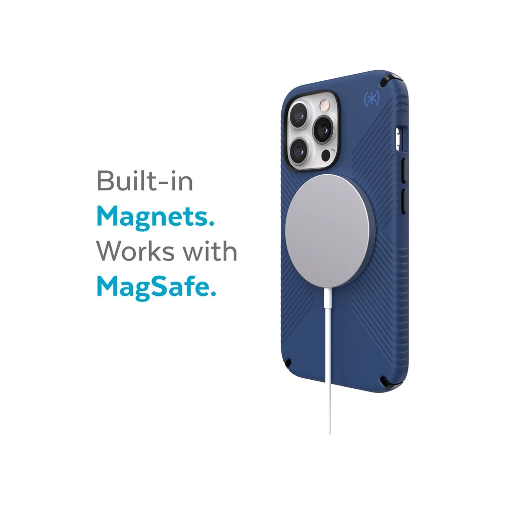 Hurtownia GSM - Etui Speck Presidio2 Grip MagSafe MICROBAN Apple iPhone 13 Pro Max (Coastal Blue/Black) - SPK291COABLUBLK - {ean13} - Hurt