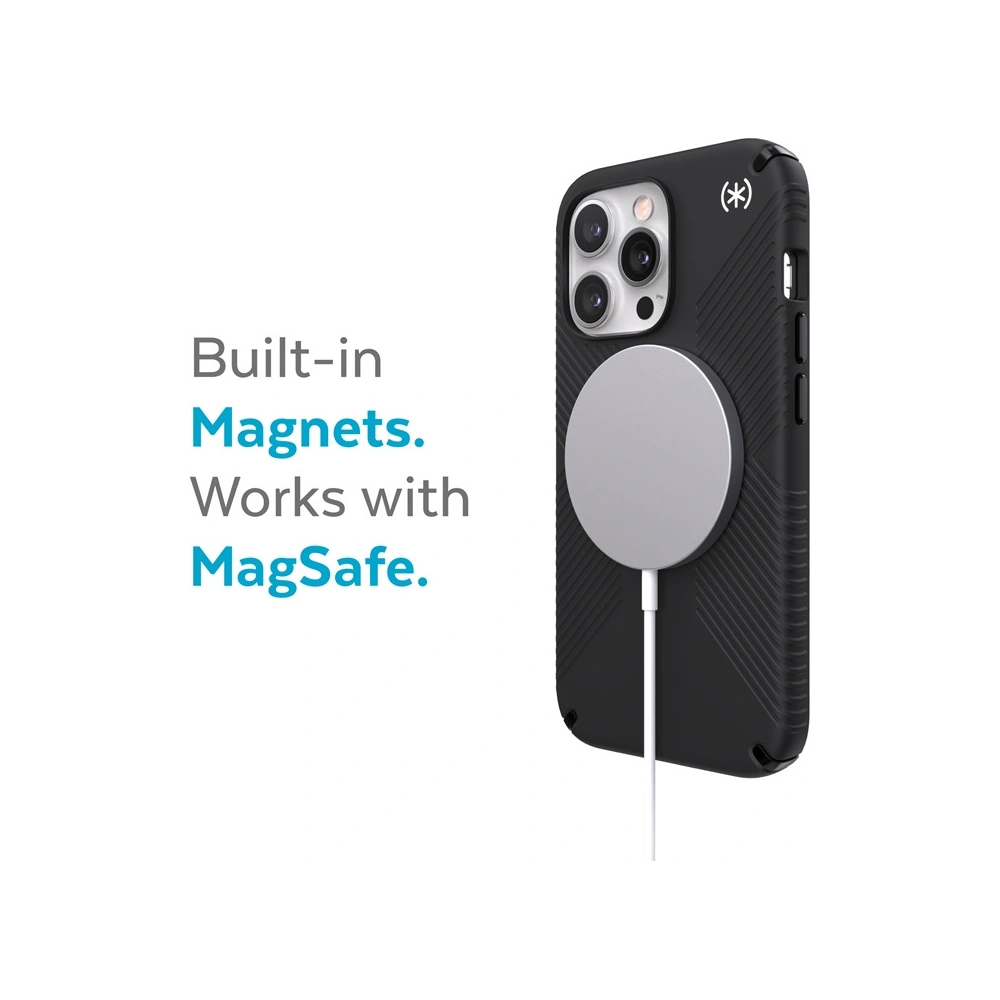 Hurtownia GSM - Etui Speck Presidio2 Grip MagSafe MICROBAN Apple iPhone 13 Pro Max (Černá) - SPK292BLK - {ean13} - Hurt