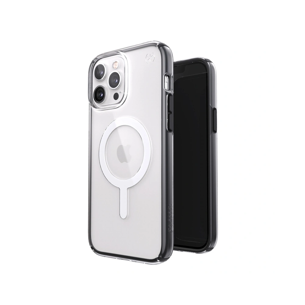 Hurtownia GSM - Etui Speck Presidio Perfect-Clear Impact Geometry MagSafe MICROBAN Apple iPhone 13 Pro Max (Čiré/Černé) - SPK295CLBLK - {ean13} - Hurt