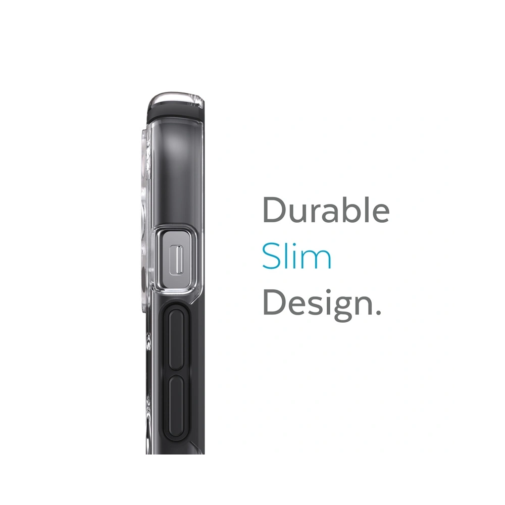 Hurtownia GSM - Etui Speck Presidio Perfect-Clear Impact Geometry MagSafe MICROBAN Apple iPhone 13 Pro Max (Čiré/Černé) - SPK295CLBLK - {ean13} - Hurt