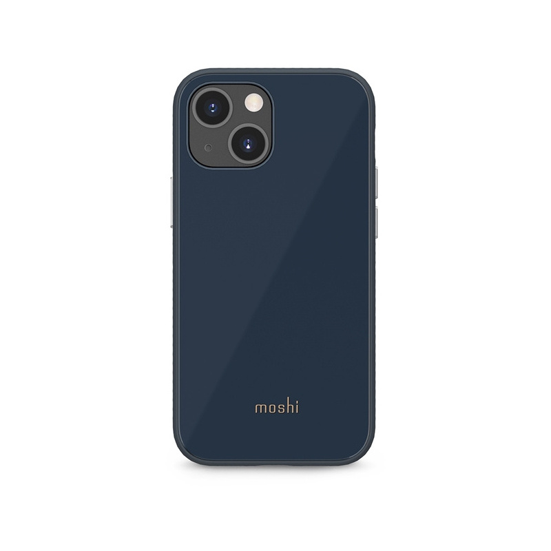 Moshi Distributor - 4711064644647 - MOSH193SLABLU - Moshi iGlaze Apple iPhone 13 mini (system SnapTo) (Slate Blue) - B2B homescreen