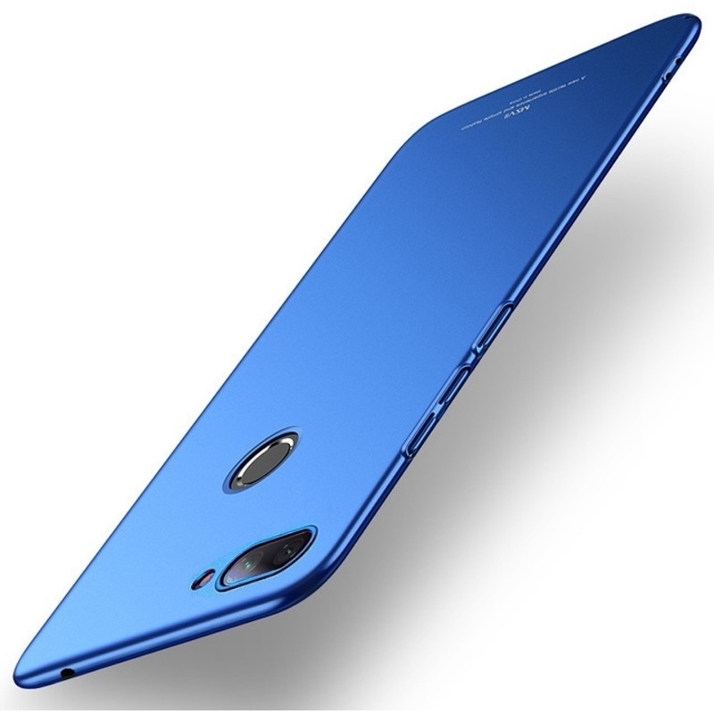 MSVII Xiaomi Mi8 Lite Blue + Tempered Glass