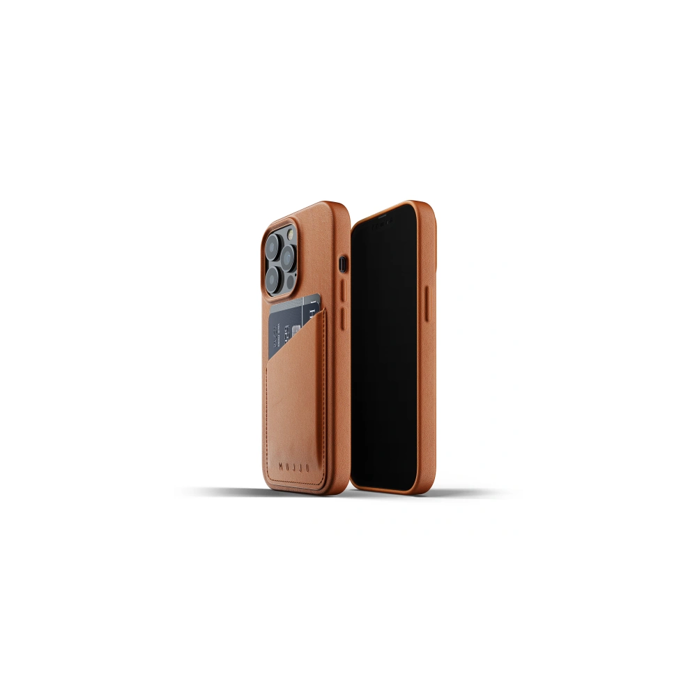 Hurtownia GSM - Etui Mujjo Full Leather Wallet Case Apple iPhone 13 Pro (hnědé) - MUJ059BR - {ean13} - Hurt