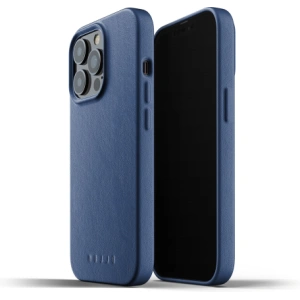 Mujjo Full Leather Case Apple iPhone 13 Pro Max (blue)