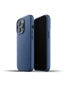 Case Mujjo Full Leather Case Apple iPhone 13 Pro Max (blaue)