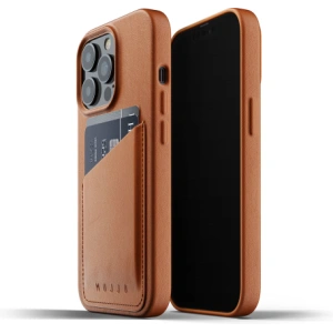 Mujjo Full Leather Wallet Case Apple iPhone 13 Pro Max (brown)