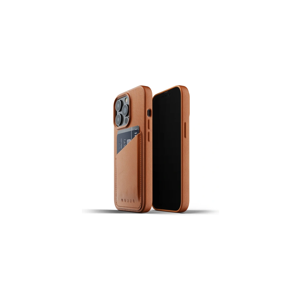 Hurtownia GSM - Etui Mujjo Full Leather Wallet Case Apple iPhone 13 Pro Max (hnědé) - MUJ065BR - {ean13} - Hurt