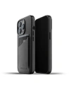 Case Mujjo Full Leather Wallet Case Apple iPhone 13 Pro Max (schwarz)