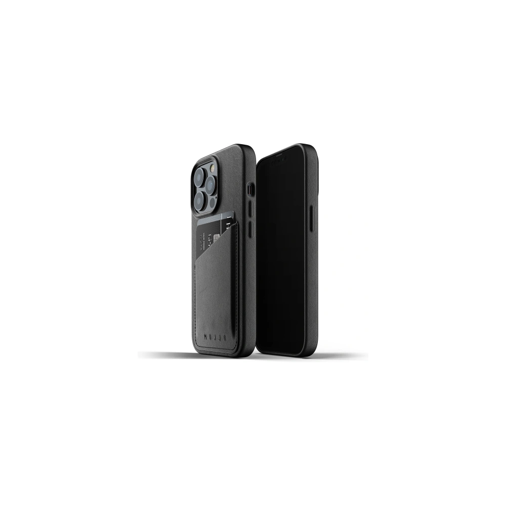 Hurtownia GSM - Etui Mujjo Full Leather Wallet Case Apple iPhone 13 Pro Max (černé) - MUJ066BLK - {ean13} - Hurt