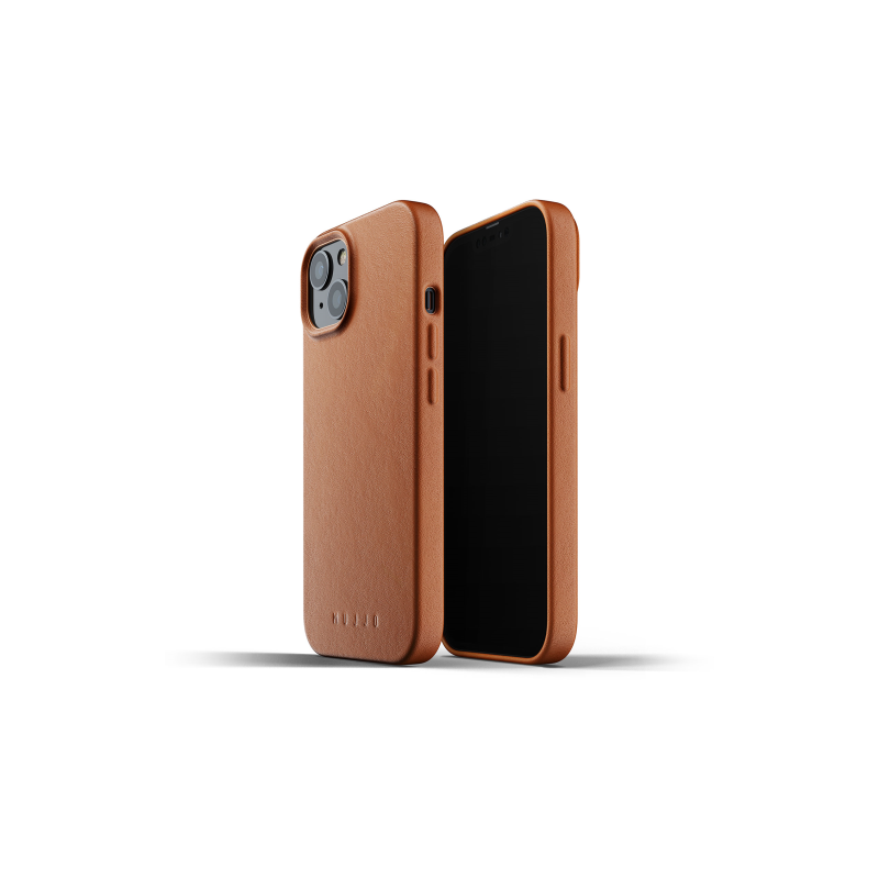 Hurtownia Mujjo - 8718546172939 - MUJ068BR - Etui Mujjo Full Leather Case Apple iPhone 13 (brązowe) - B2B homescreen