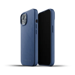 Mujjo Full Leather Case Apple iPhone 13 (blue)