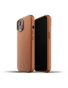Etui Mujjo Full Leather Case Apple iPhone 13 mini (brązowe)