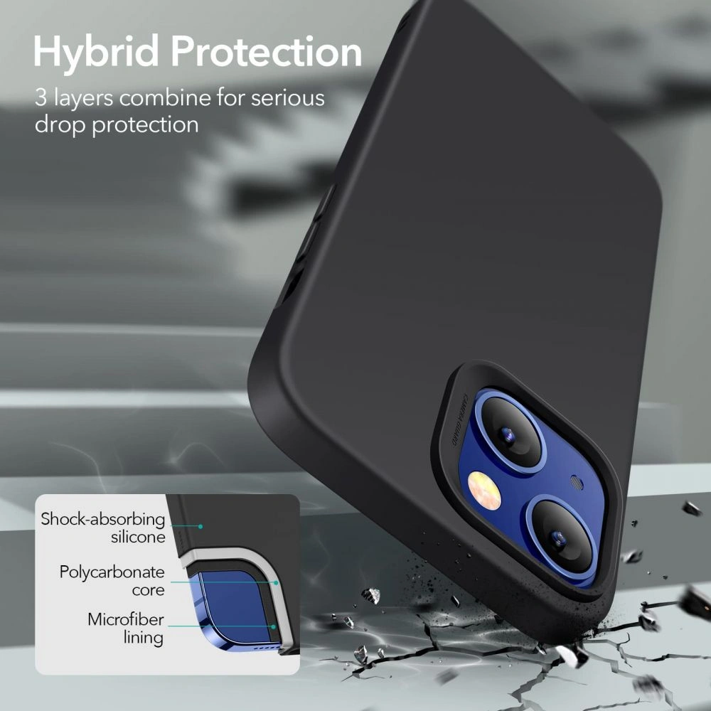 Hurtownia GSM - Etui ESR Cloud MagSafe Apple iPhone 13 Černé - ESR370BLK - {ean13} - Hurt