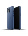 Etui Mujjo Full Leather Case Apple iPhone 13 mini (niebieskie)
