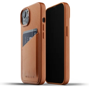 Mujjo Full Leather Wallet Case Apple iPhone 13 mini (brown)