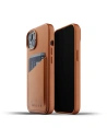 Etui Mujjo Full Leather Wallet Case Apple iPhone 13 mini (brązowe)