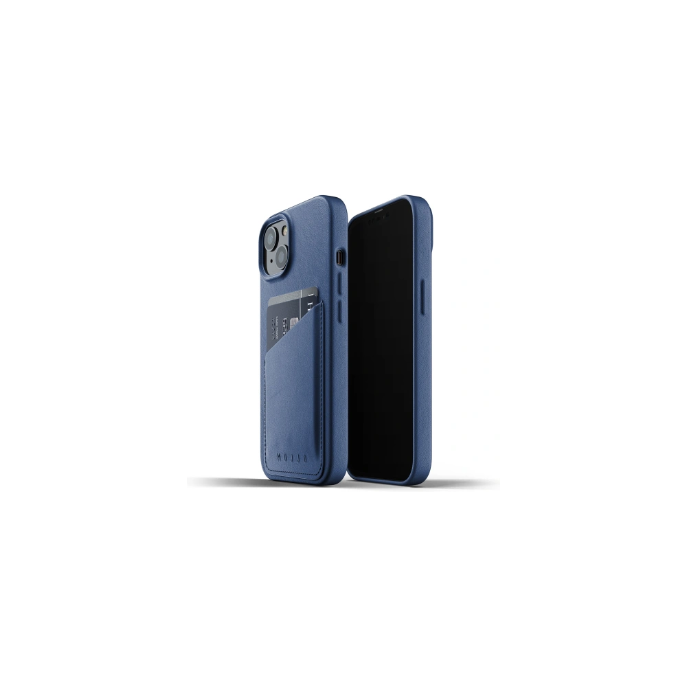Hurtownia GSM - Etui Mujjo Full Leather Wallet Case Apple iPhone 13 mini (modré) - MUJ079BLU - {ean13} - Hurt