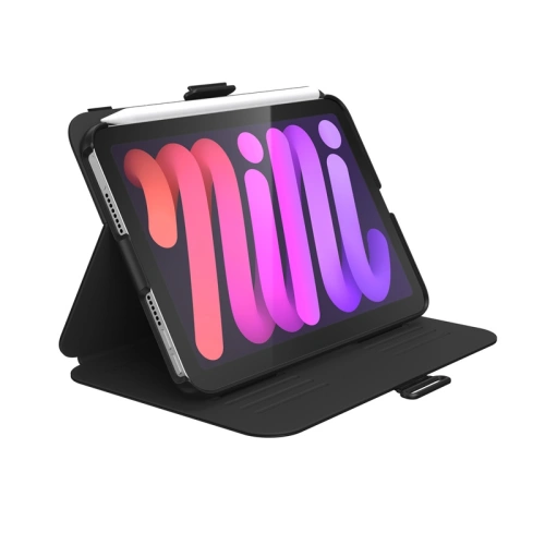 Etui Speck Balance Folio MICROBAN Apple iPad mini 2021 (6. generacji) / iPad mini 8.3" 2024 (7. generacji) (Black)