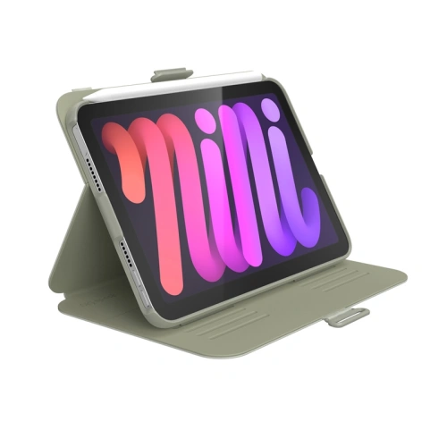 Etui Speck Balance Folio MICROBAN Apple iPad mini 2021 (6. generacji) / iPad mini 8.3" 2024 (7. generacji) (Velvet Green/Moss Green)