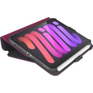 Hurtownia GSM - Etui Speck Balance Folio MICROBAN Apple iPad mini 2021 (6. generációs) / iPad mini 8.3" 2024 7gen (Very Berry Red Slate Grey) - SPK300REDSLAGRY - {ean13} - Hurt