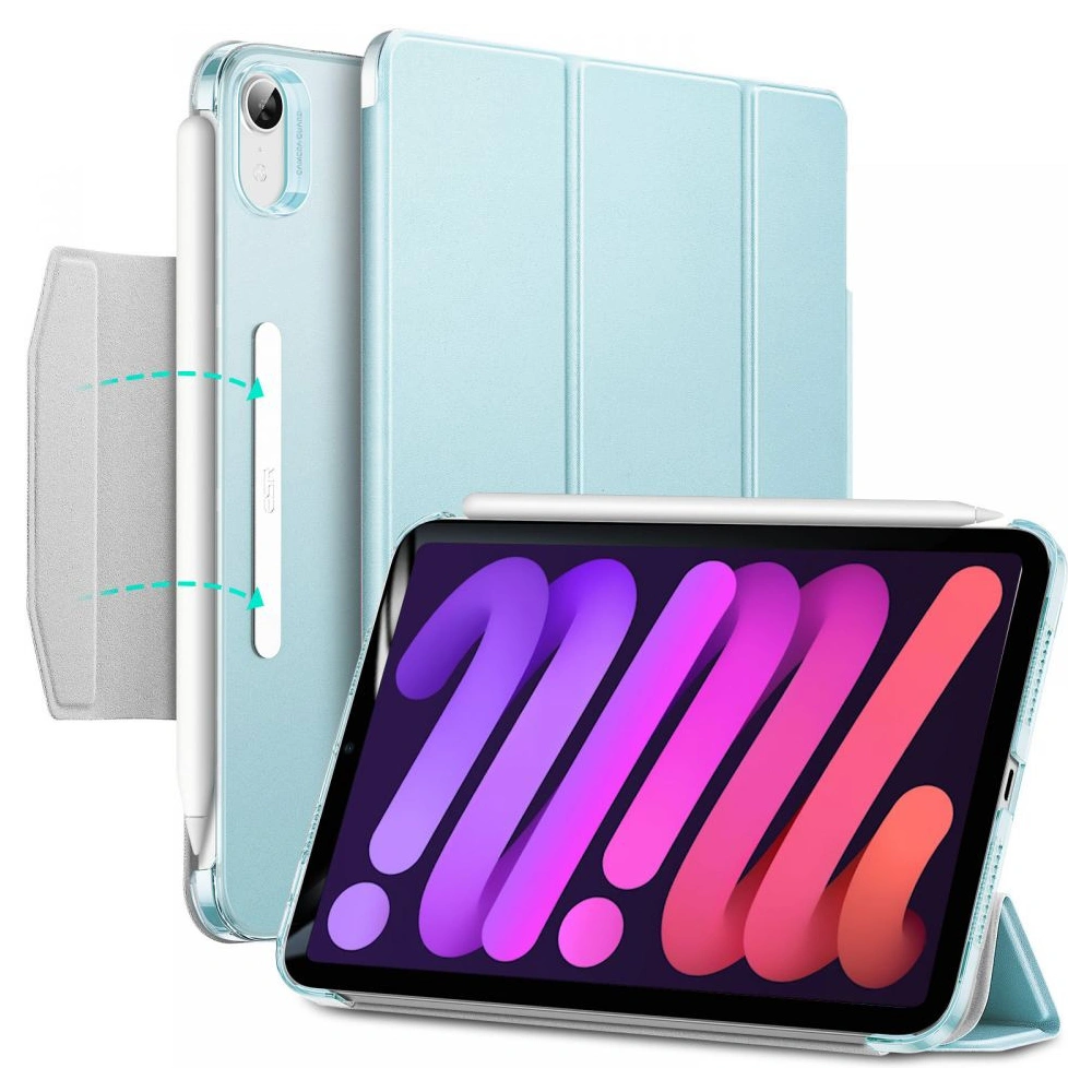 Hurtownia GSM - Etui ESR Ascend Trifold Apple iPad mini 2021 (6. generacji) Light Blue - ESR374BLU - {ean13} - Hurt