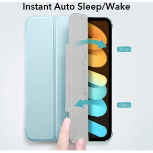 Wholesale ESR Ascend Trifold Apple iPad mini 2021 6 Gen / iPad mini 8.3" 2024 7gen Light Blue - ESR374BLU - {ean13} - Hurt