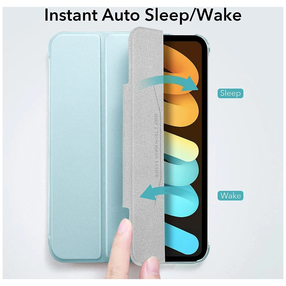 Hurtownia GSM - Etui ESR Ascend Trifold Apple iPad mini 2021 (6. generacji) Light Blue - ESR374BLU - {ean13} - Hurt
