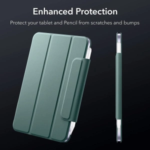 Hurtownia GSM - Etui ESR Rebound Magnetic Apple iPad mini 2021 (6. generáció) / iPad mini 8.3" 2024 7gen Frosted Green - ESR377GRN - {ean13} - Hurt