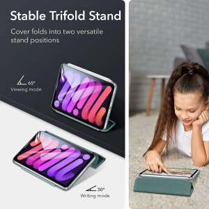 Hurtownia GSM - Etui ESR Rebound Magnetic Apple iPad mini 2021 (6. generáció) / iPad mini 8.3" 2024 7gen Frosted Green - ESR377GRN - {ean13} - Hurt
