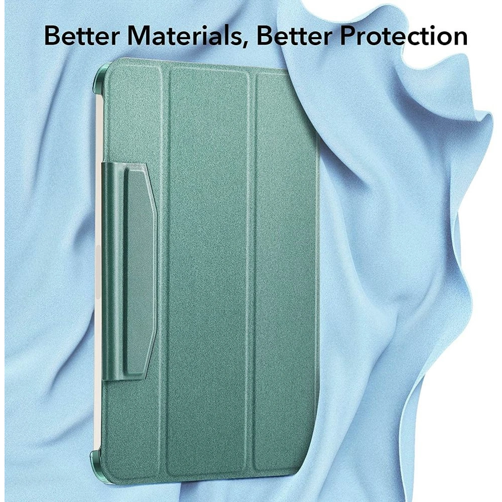 Hurtownia GSM - Etui ESR Ascend Trifold Apple iPad mini 2021 (6. generacji) / iPad mini 8.3" 2024 (7. generacji) Dark Green - ESR380GRN - {ean13} - Hurt