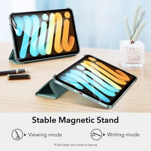 Wholesale ESR Ascend Trifold Apple iPad mini 2021 6 Gen / iPad mini 8.3" 2024 7gen Dark Green - ESR380GRN - {ean13} - Hurt