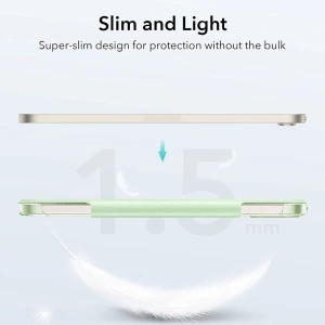 Wholesale ESR Ascend Trifold Apple iPad mini 2021 6 Gen / iPad mini 8.3" 2024 7gen Light Green - ESR381GRN - {ean13} - Hurt