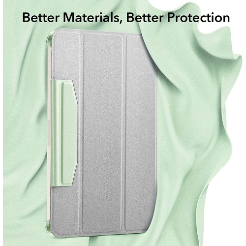 Etui ESR Ascend Trifold Apple iPad mini 2021 (6. generacji) / iPad mini 8.3" 2024 (7. generacji) Light Green